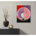 Reproduktion av målningen Doves No. 2 - Hilma af Klint