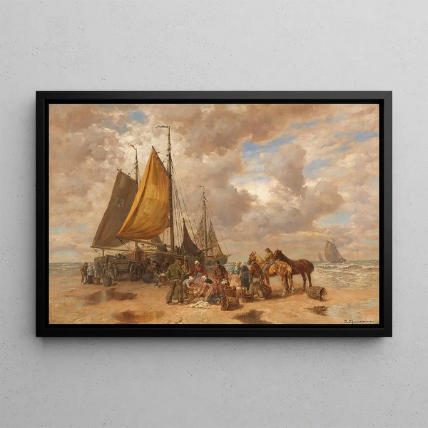 Dsir Thomassin - Fischer am Meer.webp