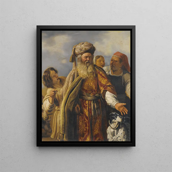 Dutch School - An Old Testament Scene.webp
