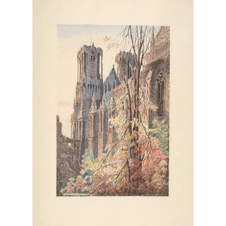 E Tatin - Reims La cathdrale vue des ruines de larchevch.webp