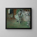 En grupp dansare - Edgar Degas — inramlat konstverk på väggen