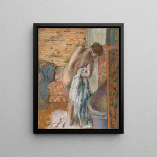 Edgar Degas - Aprs le bain Femme sessuyant.webp