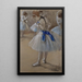Danserska - Edgar Degas — inramlat konstverk på väggen