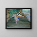 Danserska på scenen - Edgar Degas — inramlat konstverk på väggen