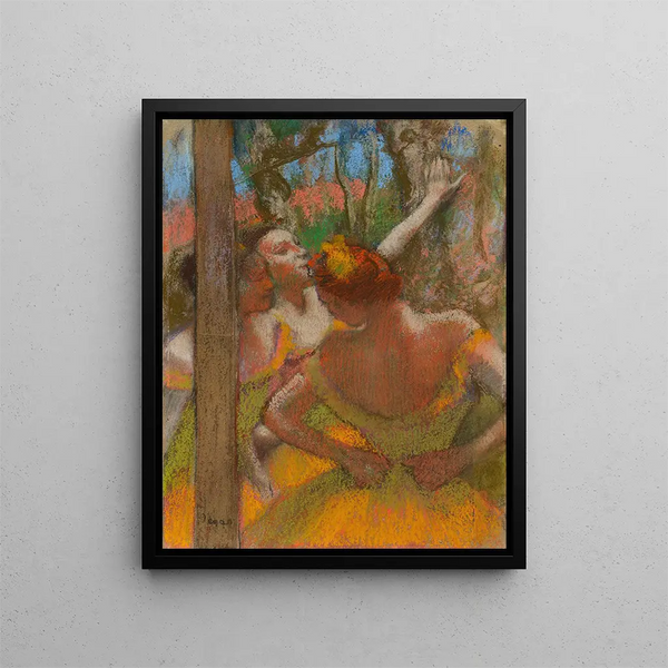 Dansare - Edgar Degas — inramlat konstverk på väggen