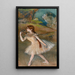 Danserska - Edgar Degas — inramlat konstverk på väggen
