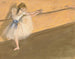 Danserska vid stången - Edgar Degas — vy av konstverket