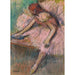 Danserska rosa - Edgar Degas — vy av konstverket