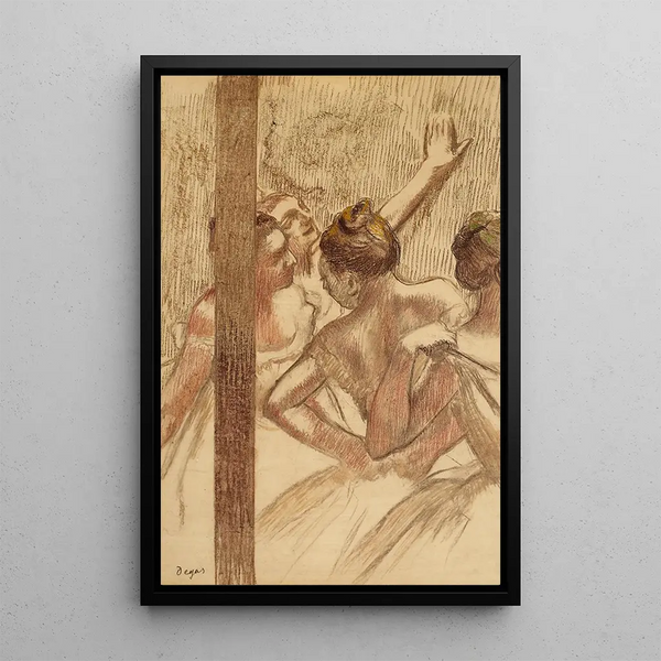 Reproduktion av målningen Dansare - Edgar Degas
