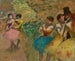 Danserskor bakom kulisserna på operan - Edgar Degas — vy av konstverket