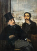 Degas och Évariste de Valernes - Edgar Degas — vy av konstverket