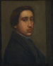 Degas i svart rock - Edgar Degas — vy av konstverket