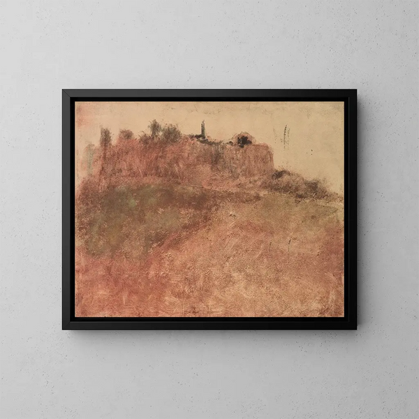 stjärnbygd - Edgar Degas — inramlat konstverk på väggen