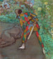 Arlequin - Edgar Degas — vy av konstverket