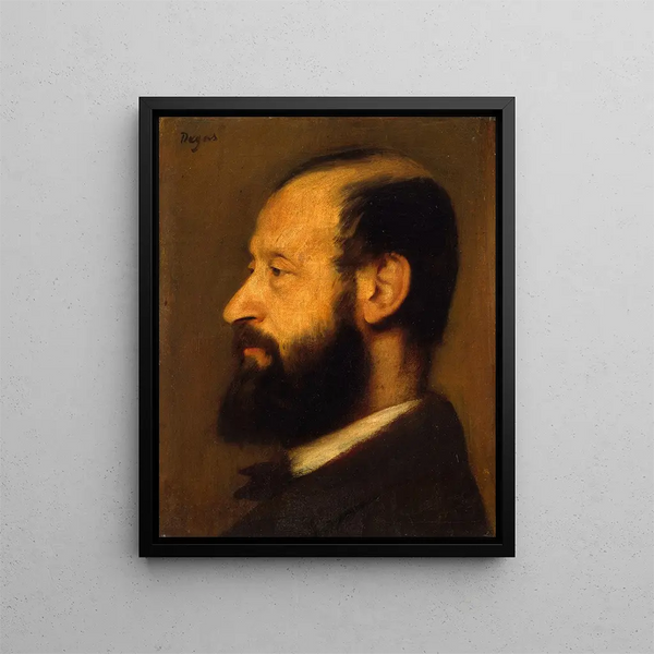 Joseph Henri Altès 1826 1895 - Edgar Degas — inramlat konstverk på väggen