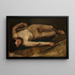 Nu masculin - Edgar Degas — inramlat konstverk på väggen