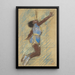 Reproduktion av målningen Miss Lala au cirque Fernando - Edgar Degas