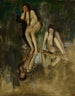 Mlle Fiocre i baletten La Source Mademoiselle Fiocre i baletten La Source - Edgar Degas — vy av konstverket