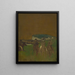 Balade matinale - Edgar Degas — inramlat konstverk på väggen