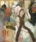 porträtt efter en maskeradbal porträtt av Madame Dietz-Monnin - Edgar Degas — vy av konstverket