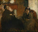 porträtt av Mme Lisle och Mme Loubens - Edgar Degas — vy av konstverket