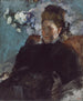 Portrait av en kvinna - Edgar Degas — vy av konstverket