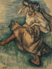 Danserska ryska - Edgar Degas — vy av konstverket