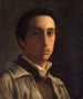 Självporträtt - Edgar Degas — vy av konstverket