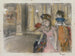 Sångare på scenen - Edgar Degas — vy av konstverket