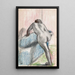 Reproduktion av målningen Le Bain - Edgar Degas