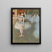 L'Étoile - Edgar Degas — inramlat konstverk på väggen