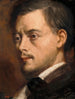 Tête d'homme - Edgar Degas — vy av konstverket