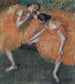 Två dansare - Edgar Degas — vy av konstverket