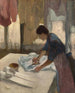 kvinna som stryker - Edgar Degas — vy av konstverket