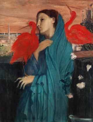 Edgar Degas - Young Woman with Ibis.webp