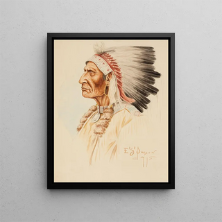 Edgar Samuel Paxson - Indian Portrait.webp
