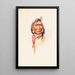 Nez Percé - Edgar Samuel Paxson — inramlat konstverk på väggen