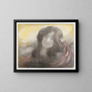 Edmond Francois AmanJean - Girl with Long Hair.webp