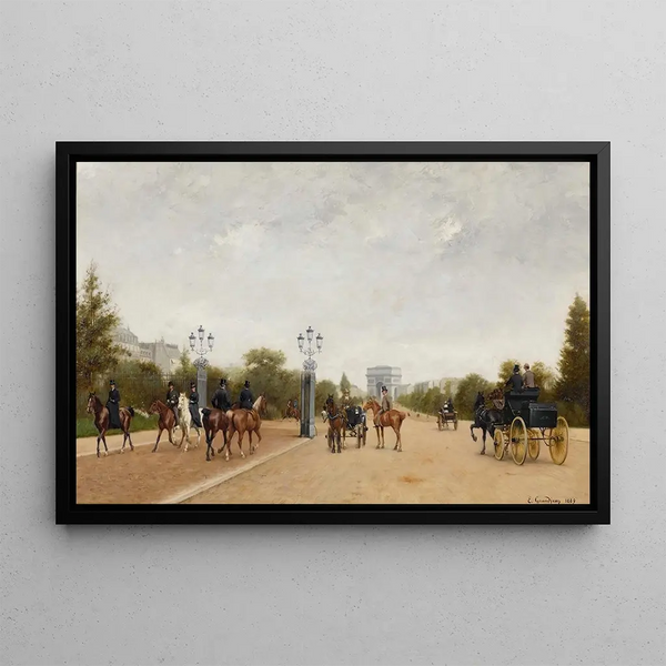 Edmond Grandjean - Lavenue du bois de Boulogne.webp