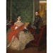 Reproduktion av målningen Edmondo och Thérèse Morbilli - Edgar Degas