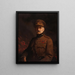 General Georges Leman befälhavare för den befästa platsen Liège - Edmund Charles Tarbell — inramlat konstverk på väggen