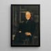 porträtt av John Joseph Albright - Edmund Charles Tarbell — inramlat konstverk på väggen