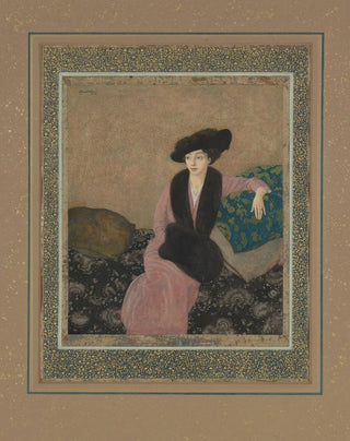 Edmund Dulac - Portrait of a Lady in Furs.webp
