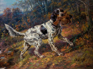 Edmund Henry Osthaus - English Setter with Grouse.webp