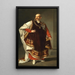 Reproduktion av målningen av kejsare Franz Joseph I i orden av Gyllene Fleece - Edmund Plz