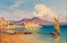 Vue de la Riviera di Chiaia au Castel dell'Ovo, Neapel - Edmund Von Wrndle — vy av konstverket