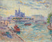 Vue de Paris, Notre-Dame - Édouard-Jean Dambourgez — vy av konstverket
