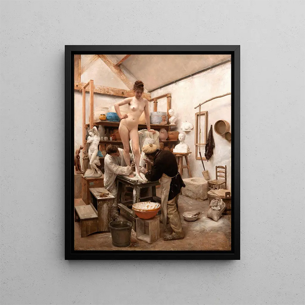 Edouard Dantan - Casting from Life.webp