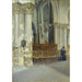 Reproduktion av målningen Inomhusmålning av kyrkan Saint-Pierre-de-Montmartre - Édouard Zawiski