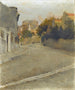 Le Sacré-Cœur under byggnad sett från Montmartre-bryggeriet runt 1895 - Édouard Zawiski — vy av konstverket